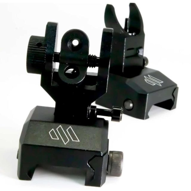 Front and Rear Aluminum Backup Sights - Image 2