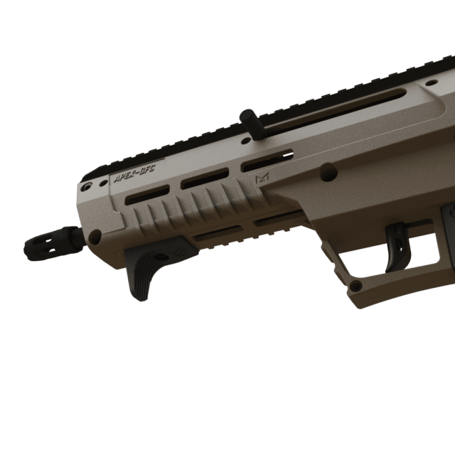 META bullpup hand stop