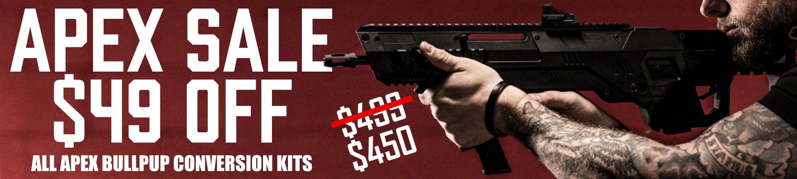 Apex Conversion Kit $49 Off Sale